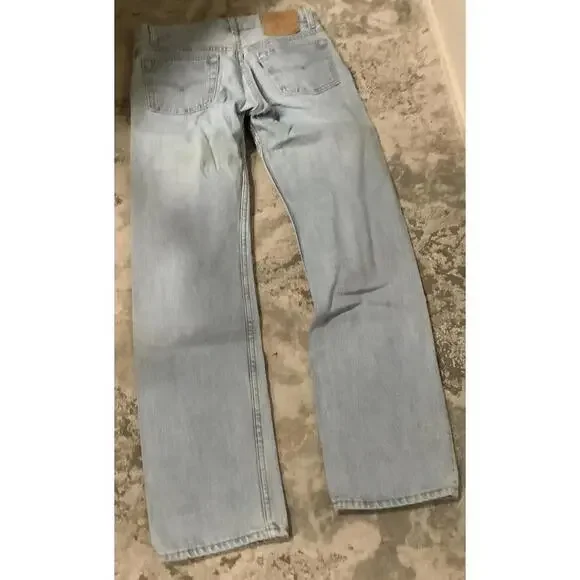 Levi's 501 Men's Light Wash Denim Jeans W30 L30